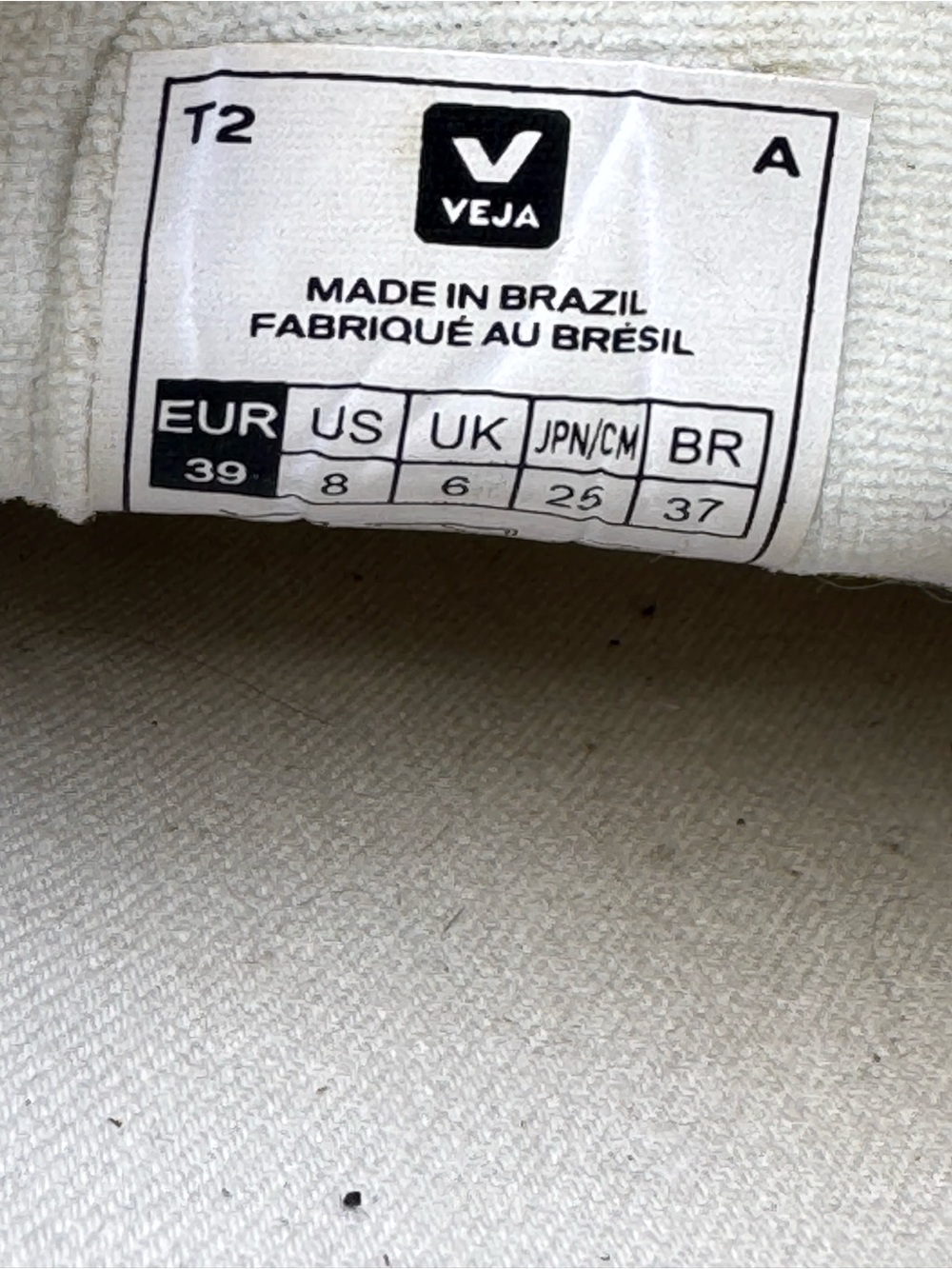 VEJA Women’s Esplar Leather White Platine Sneakers Sz 8 - Picture 9 of 12